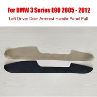 、‘】【’ Car Left Driving Door Armrest Panels Leather Trim Cover Door Handle Leather Cover For BMW 3 Series E90 2005 2006 2007 - 2011