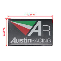 สติ๊กเกอร์ Ar Racing ท่อไอเสียทนความร้อน 1 ชิ้น