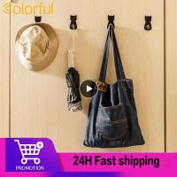 【YF】 2 15PCS Behind-door Hook Viscose Shelf Wardrobe Bag No Punch Key Hanger Home Storage Accessories Wall Hanging Hat