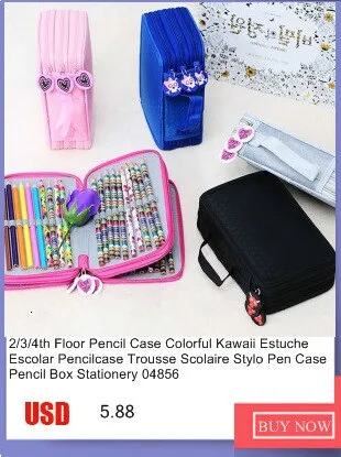 Large Capacity Pencil Case Kawaii Stationery School Supplies Case  Stationery Pencil Boxes Pencil Cases For Girls 050122