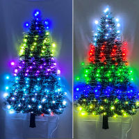 Christmas Tree LED String Fairy Lights 10M 100LEDs Copper Wire Lighting With Fabric Wall Tapestry For Xmas New Year Decoration