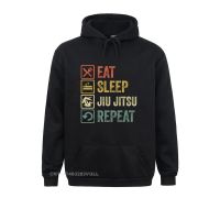 Funny Eat Sleep Jiu Jitsu Sweatshirts 2022 Popular Long Sleeve Normal Young Hoodies Street Hoods Summer Size XS-4XL