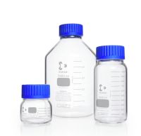 DURAN® GLS 80® Laboratory Bottle, wide mouth, clear ขวดแก้วปากกว้าง โหลแก้ว ขวดดองเหล้า ชวดแก้ววิทยาศาสตร์ ทนความร้อนสูง ขนาด 250 - 5000 ml สินค้าประเทศ Germany