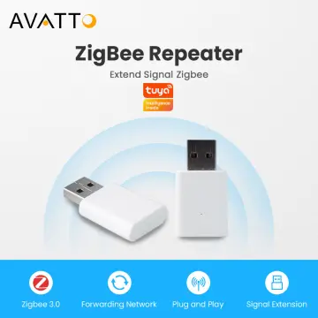 MOES Tuya ZigBee Signal Repeater Amplifier USB Extender for Smart Devices  Expand Stable Transmission 15-20M