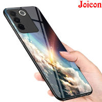 VIVO เคสโทรศัพท์ V27สำหรับ VIVO V29/V20 2021/V27E/V27 Pro/V20/V20 Pro/ V21/V21 5G /V21E/V23E/Y36 Y36 5G ปลอก Y27 5G แบบใหม่หรูหราฝาหลังกันกระแทกเคสโครงอ่อนลายน่ารักแฟชั่นเคสกระจก