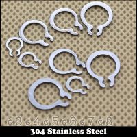 M3 304 Stainless Steel 304ss Spring Washer DIN471 C-Type Calabsah C Type Snap Retaining Ring For 3mm External Shaft Circlip Nails Screws  Fasteners