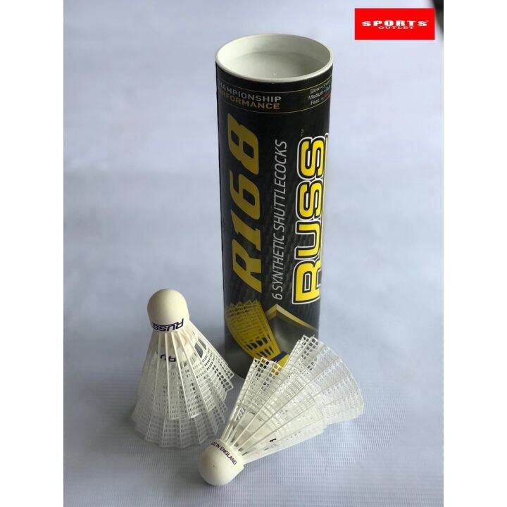 【COD]shenvdptpbv90669 Badminton Shuttlecock Synthetic Russ 168 | Lazada PH