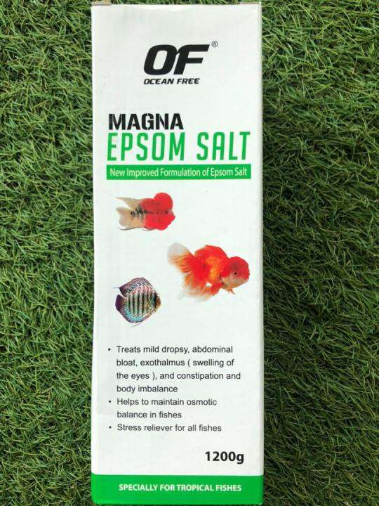 OCEAN FREE MAGNA EPSOM SALT 1200G FOR HELPS TO RELIEF THE STRESS