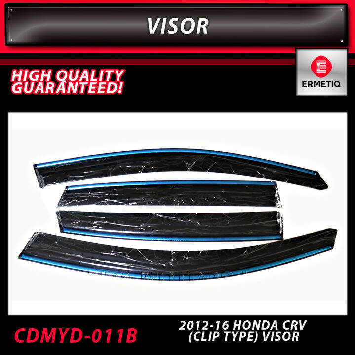 20122016 HONDA CRV (CLIP TYPE) VISOR Lazada PH