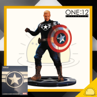 Collective Commander Rogers : Marvel Universe Commander Steve Rogers as Captain America 1/12 Action Figure By Mezco Toys One:12 Collective 6 นิ้ว ฟิกเกอร์ ของเล่นของสะสม