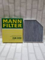 กรองแอร์ ชาโคล   Audi  A5   Coupe  8T  ( 2007 - 2017 )  ทุกรุ่นย่อย Cabin Charcoal Filter  Mann CUK 2450 / CUK2450   มีคาร์บอนดูดซับกลิ่น