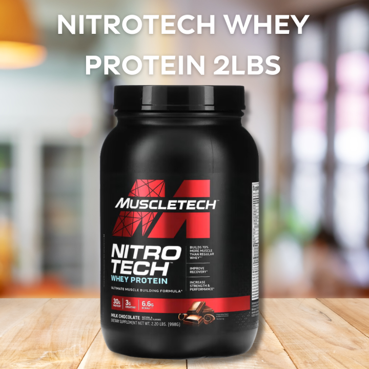 Whey Protein Powder MuscleTech NitroTech Creatine Ultimate Muscle