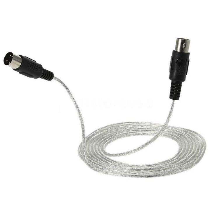 Electric Instruments Guitar Piano Keyboard MIDI Cable /10ft MIDI