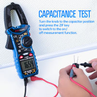 Digital Clamp Meter Multimeter Auto Range A-BF CS206BCS206D Current Voltage Temp Capacitor Tester True RMS ACDC MAXMIN NCV