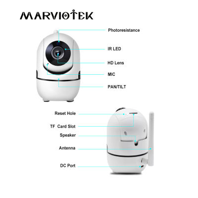 1620P Wireless IP Camera Wifi 360 CCTV Camera Mini Pet Video Surveillance Camera With Wifi Baby Monitor ycc365 1080P Smart Home