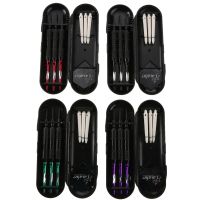 3 Pcs/box 22g Professional Brass Barrels Steel Tip Darts For Dardos Dartboard Games 4 Color With Dart Accessories