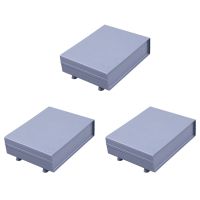 3X Plastic Electrical Enclosure Junction Box Case 152X120X42mm Light Grey