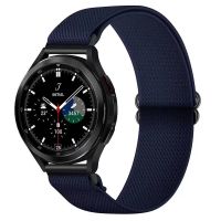 {TATLLr}22มิลลิเมตร20มิลลิเมตรสายรัดห่วงไนลอนสำหรับ Samsung Galaxy Watch 4 /Amazfit GTR ปรับผ้ายืดหยุ่นสายรัดสร้อยข้อมือสำหรับหัวเว่ยนาฬิกา GT2