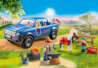 Playmobil 70518 Pony Farm Mobile Farrier โพนีฟาร์ม โมบายฟาร์ริเออร์