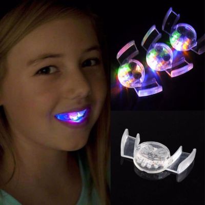 【Xmas】ของเล่นฟันปลอม มีไฟ LED สําหรับปาร์ตี้ฮาโลวีน 1 ชิ้น