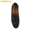 Giày mọi nam da bò sunpolo mu2581 xanh navy - ảnh sản phẩm 5