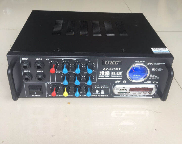 ukc-เครื่องขยายเสียง-ac-dc-mini-2x120w-stereo-power-amplifier-bluetooth-usb-fm-media-solutions-รุ่น-av-325bt-pt-shop