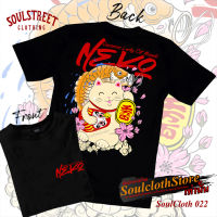 เสื้อยืด SoulStreet Clothing ลาย Neko ขนาด M-4XL