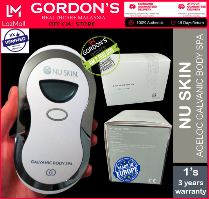 (2 Years Supplier Warranty) Nuskin Nu Skin Ageloc Galvanic Body Spa