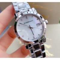 Burberry รุ่น BU9125 ของแท้100% WATCH นาฬิกาแบรนด์เนม นาฬิกาผู้หญิง นาฬิกา ผู้ชาย สายสแตนเลส