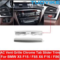 【hot】 Car Front Rear Air Conditioner Vent Grille Ventilation Slider Clip Cover Trim X6 F15 F16 F85 F86