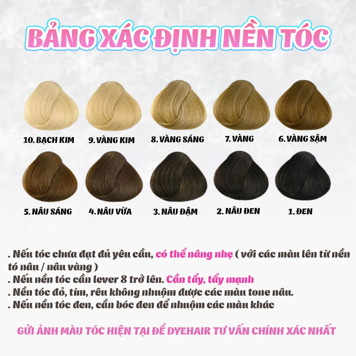 Thuốc nhuộm tóc là một giải pháp tuyệt vời để thay đổi màu tóc của bạn. Nếu bạn muốn lấy lại sự tươi trẻ và độc đáo cho mái tóc của mình, thì thuốc nhuộm tóc là lựa chọn tuyệt vời. Hãy xem hình ảnh liên quan để có những ý tưởng mới về màu sắc cho tóc của bạn.