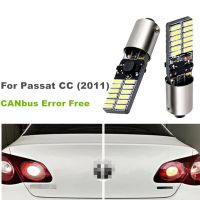 For VW Passat CC (2011) 2pcs/lot CANBus Error Free H6W 434 Bax9s 24SMD LED Car Parking Side Light Bulbs Bulbs  LEDs HIDs