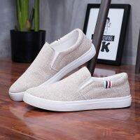 Autumn and Winter Mens Shoes New Mens Sports Shoes Cheap Casual Canvas Shoes Lazy Loafers