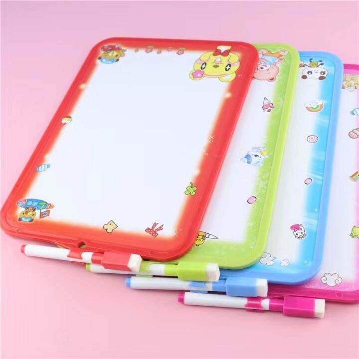 3dx Cute Kids Learning White Board Children Drawing Board Message Board ...