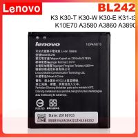 แบตเตอรี่แแท้ Lenovo K3 K30-W K30-T A6000 A3860 A3580 A3900 A6010 A6010 Plus BL242