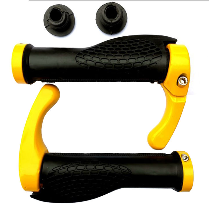 skid-proof-alloy-mountain-handle-rubber-trek-anti-skid-bar-aluminium-end-handlebar-grip