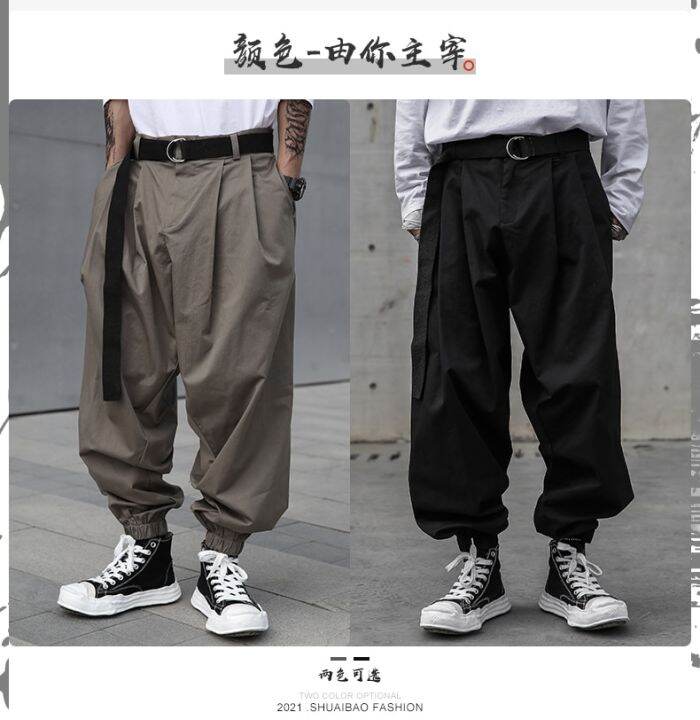 S0004 Fashion Men's Pants 2022 Runway LuxuryEuropean Design party style