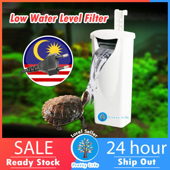 🐟MALAYSIA adapter🐟 Hang On Filter Low Water Level Filter Turtle Fish