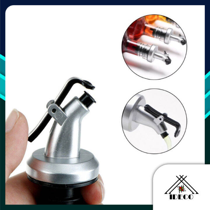 iDECO Press Type Pouring Nozzle Sealing Leak Proof Oil Pot Mouth Plug