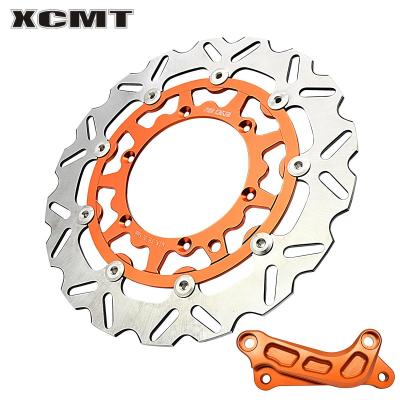 อะแดปเตอร์โรเตอร์จานเบรคลอยหน้ารถจักรยานยนต์320มม. สำหรับ KTM XC XCW SX SXF EXC EXCF 125 250 300 350 450 TPU หกวัน