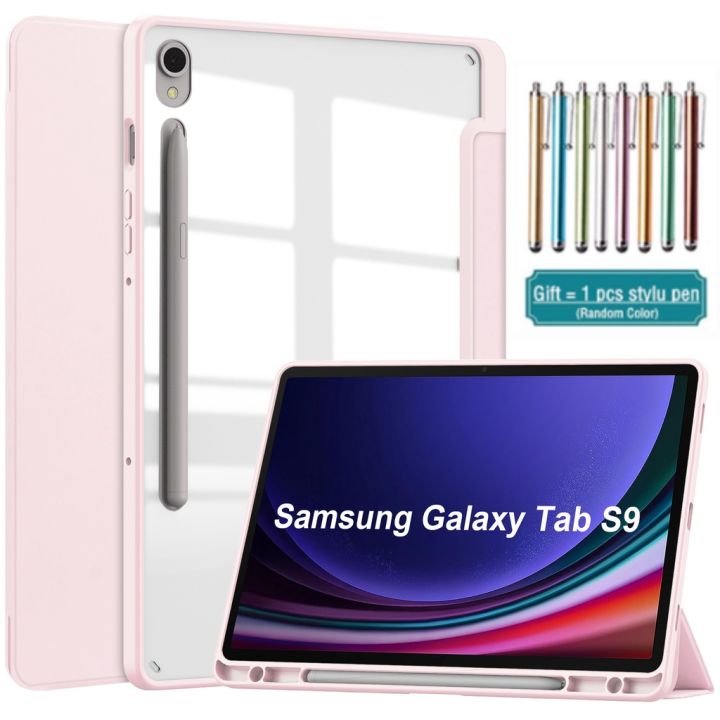 For Samsung Galaxy Tab S9 FE 11 Plus 12.4 inch 2023 Case Pencil