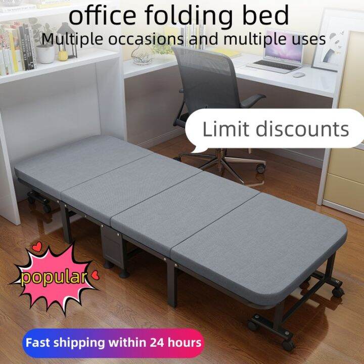 Folding bed Single Portable Bed Outdoor outdoor portable