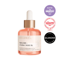 Biossance Squalane + Vitamin C Rose Oil. Facial Oil to Visibly Brighten, Hydrate,30ml Makeup Base &amp; Primer