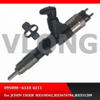 ของแท้ใหม่การใช้หัวฉีด John Deere 4.5L และ6.8L Reman CR 095000-6310 095000-6311 RE530362 RE531209 RE546784 SE501925 DZ100212