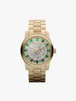 Michael Kors นาฬิกาข้อมือผู้หญิง รุ่น MK5730 Runway Multi-color Dial - Gold