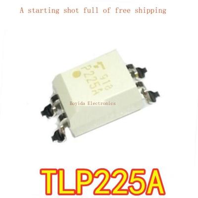 10Pcs ใหม่ Original TLP225A P225A SOP4 Patch Optocoupler ปกติเปิด Solid State Relay