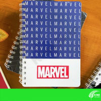 สมุดจดปกอ่อน A5 ลาย Marvel สมุดจดบันทึก สมุดจดริมลวด