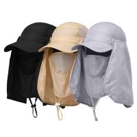 【CC】 Fishing Clothings Outdoor Hunting Hat Hiking UV Protection Face Neck Cover Cap Mountain Climbing