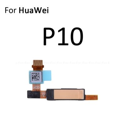 เครื่องสแกนลายนิ้วมือขั้วต่อสำหรับ Huawei P30 20 Pro P10 Lite เซ็นเซอร์สัมผัส Id บ้านปุ่มส่งคืนสายเคเบิลงอได้เชื่อมต่อกุญแจ