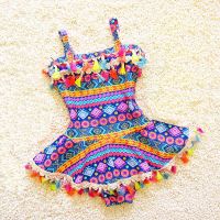 ▬♀ Tassel One Piece Swimsuits Girls Children 39;s Beach Girl Swimsuit - 2023 One Piece - Aliexpress